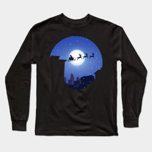 Santa in the City Long Sleeve T-Shirt